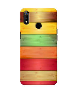 Wooden Colors Realme 3 Back Cover