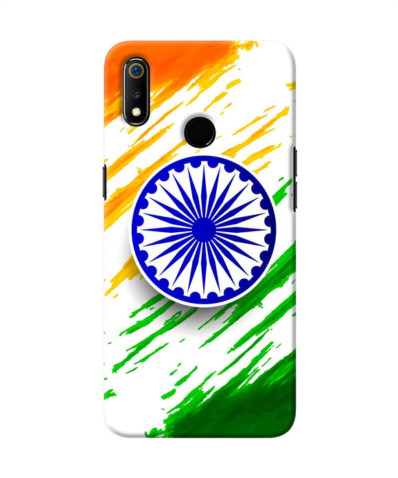 Indian Flag Colors Realme 3 Back Cover