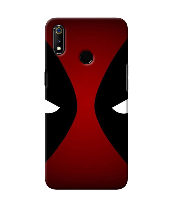 Deadpool Eyes Realme 3 Back Cover