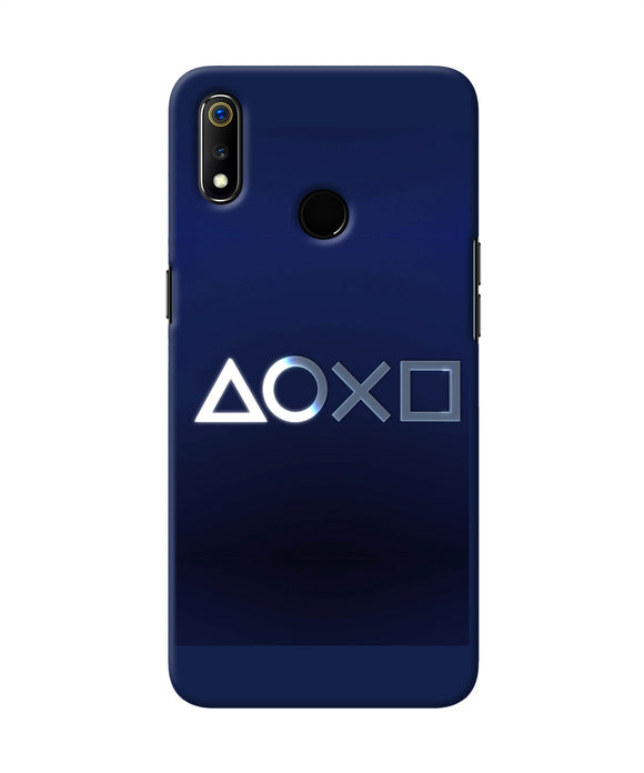 Aoxo Logo Realme 3 Back Cover