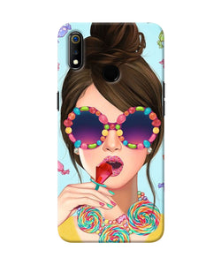 Fashion Girl Realme 3 Back Cover