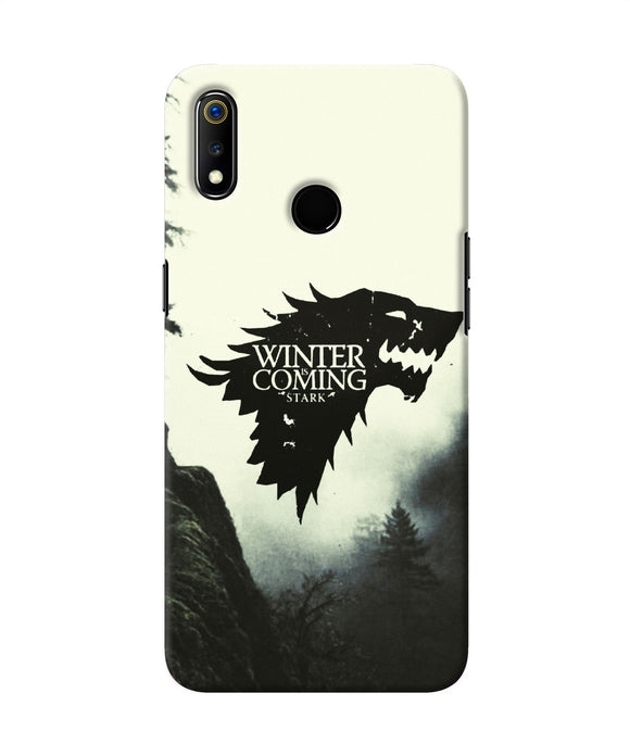 Winter Coming Stark Realme 3 Back Cover