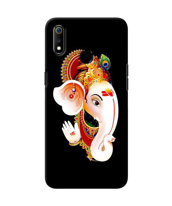 Lord Ganesh Face Realme 3 Back Cover