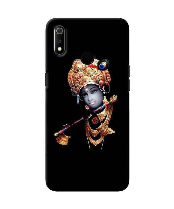 Lord Krishna With Fluet Realme 3 Back Cover