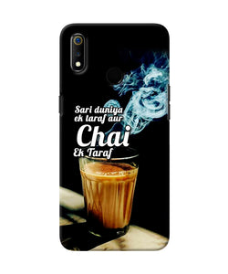 Chai Ek Taraf Quote Realme 3 Back Cover