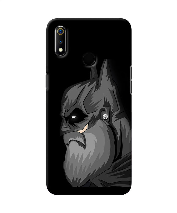 Batman With Beard Realme 3 Back Cover