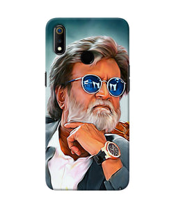 Rajnikant Painting Realme 3 Back Cover