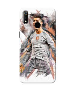 Ronaldo Poster Realme 3 Back Cover