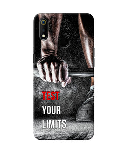 Test Your Limit Quote Realme 3 Back Cover