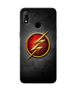 Flash Logo Realme 3 Back Cover