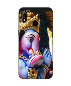 Lord Ganesh Statue Realme 3 Back Cover