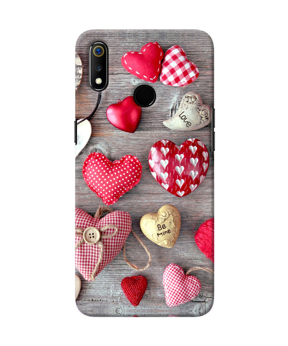 Heart Gifts Realme 3 Back Cover