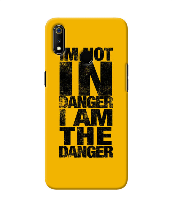 Im Not In Danger Quote Realme 3 Back Cover