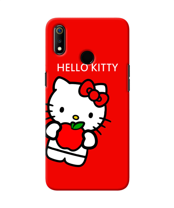 Hello Kitty Red Realme 3 Back Cover