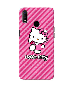 Hello Kitty Pink Realme 3 Back Cover