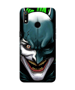 Batman Joker Smile Realme 3 Back Cover