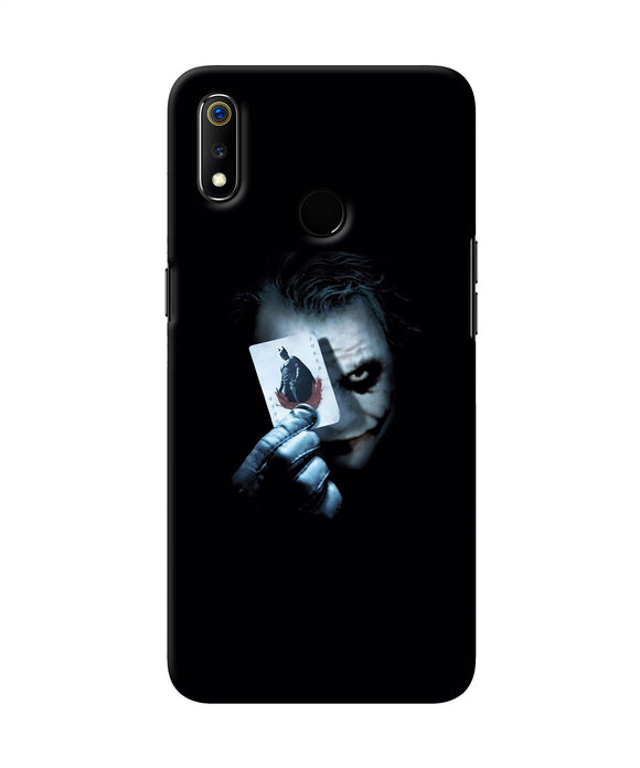 Joker Dark Knight Card Realme 3 Back Cover