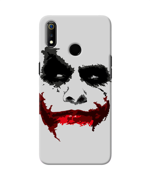 Joker Dark Knight Red Smile Realme 3 Back Cover