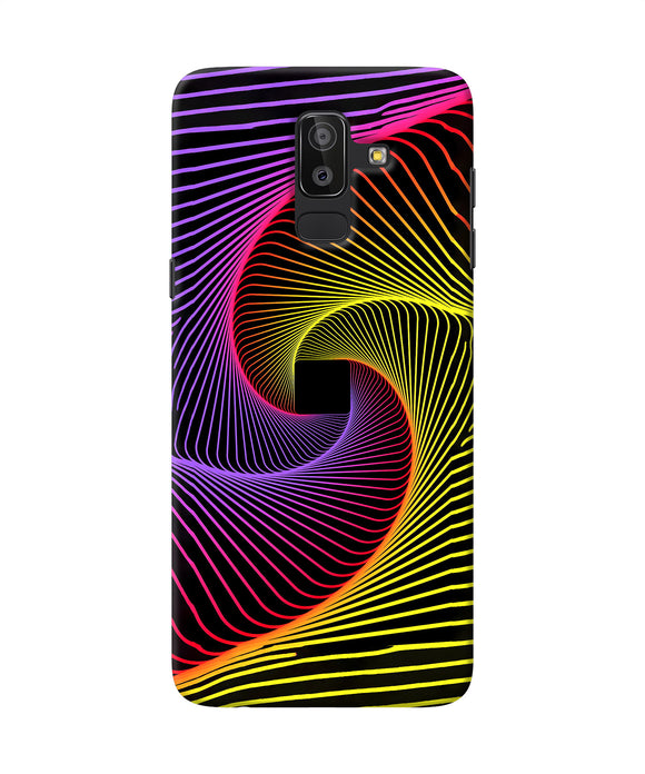 Colorful Strings Samsung On8 2018 Back Cover