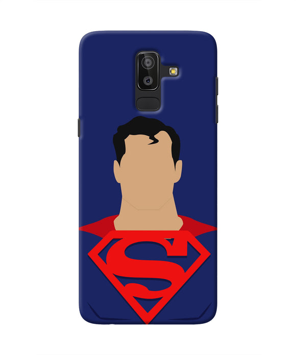 Superman Cape Samsung On8 2018 Real 4D Back Cover