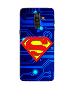 Superman Abstract Samsung On8 2018 Real 4D Back Cover