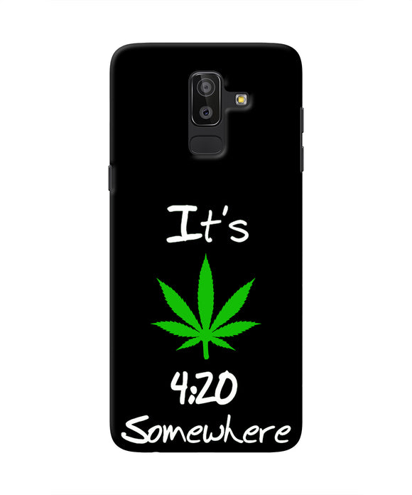 Weed Quote Samsung On8 2018 Real 4D Back Cover
