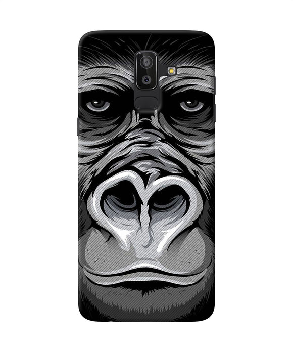 Black Chimpanzee Samsung On8 2018 Back Cover