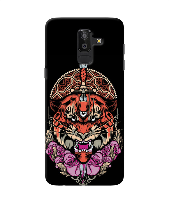 Abstract Tiger Samsung On8 2018 Back Cover