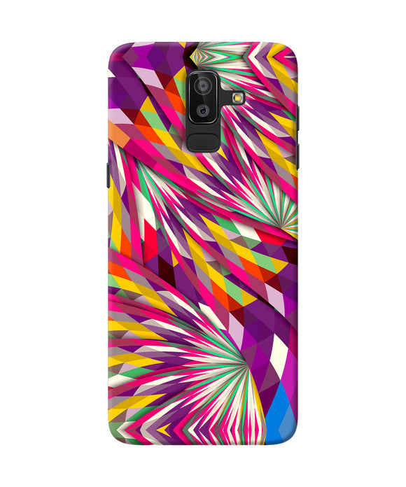 Abstract Colorful Print Samsung On8 2018 Back Cover