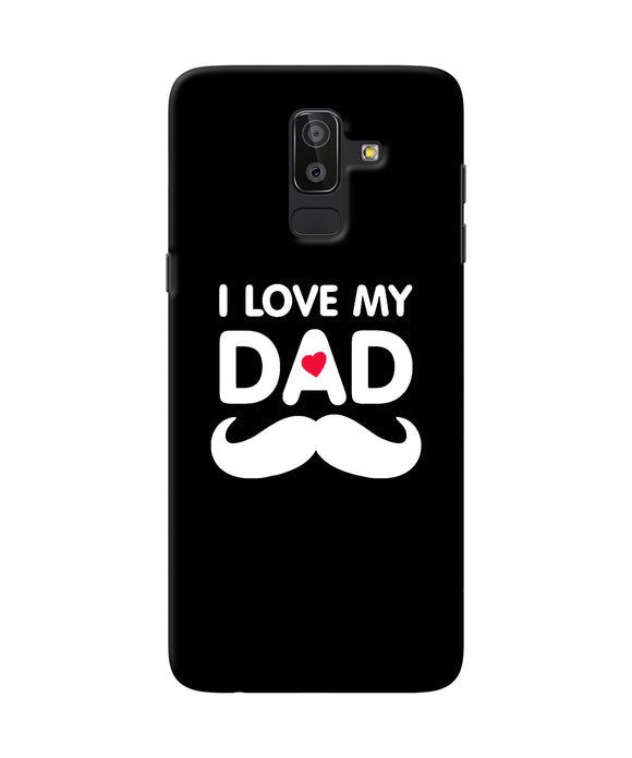I Love My Dad Mustache Samsung On8 2018 Back Cover