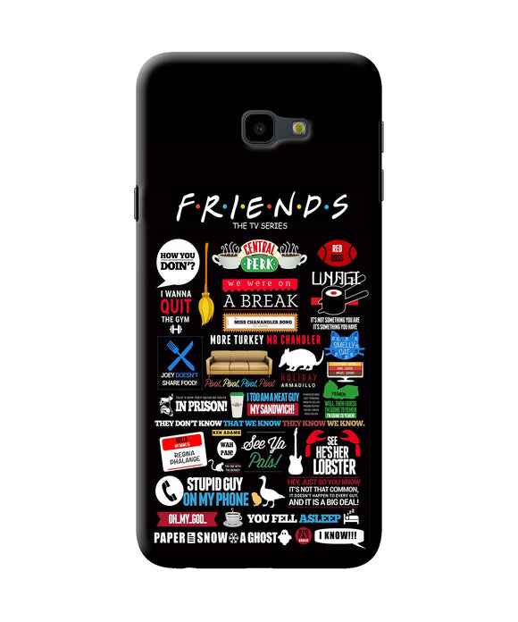 Friends Samsung J4 Plus Back Cover
