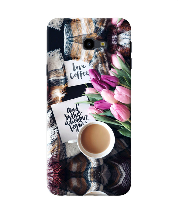 Love Coffee Quotes Samsung J4 Plus Back Cover