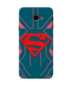 Superman Techno Samsung J4 Plus Real 4D Back Cover