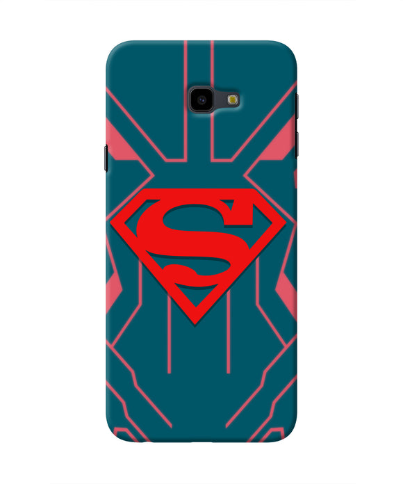 Superman Techno Samsung J4 Plus Real 4D Back Cover