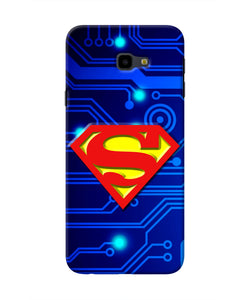 Superman Abstract Samsung J4 Plus Real 4D Back Cover