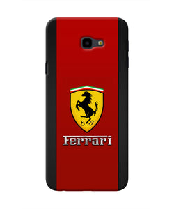 Ferrari Abstract Maroon Samsung J4 Plus Real 4D Back Cover