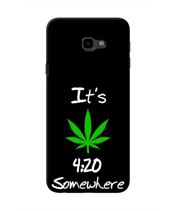 Weed Quote Samsung J4 Plus Real 4D Back Cover