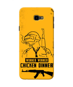 PUBG Chicken Dinner Samsung J4 Plus Real 4D Back Cover