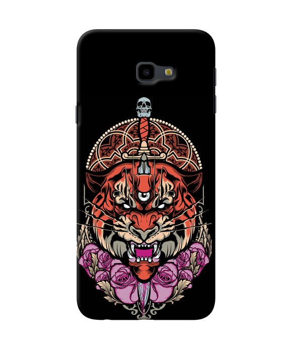 Abstract Tiger Samsung J4 Plus Back Cover