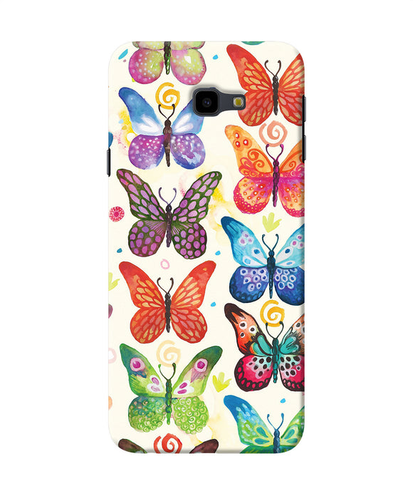Abstract Butterfly Print Samsung J4 Plus Back Cover