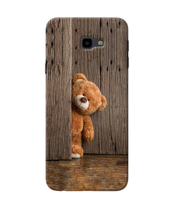 Teddy Wooden Samsung J4 Plus Back Cover