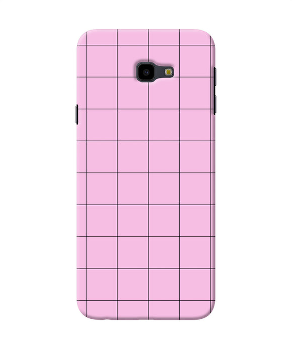 Pink Square Print Samsung J4 Plus Back Cover