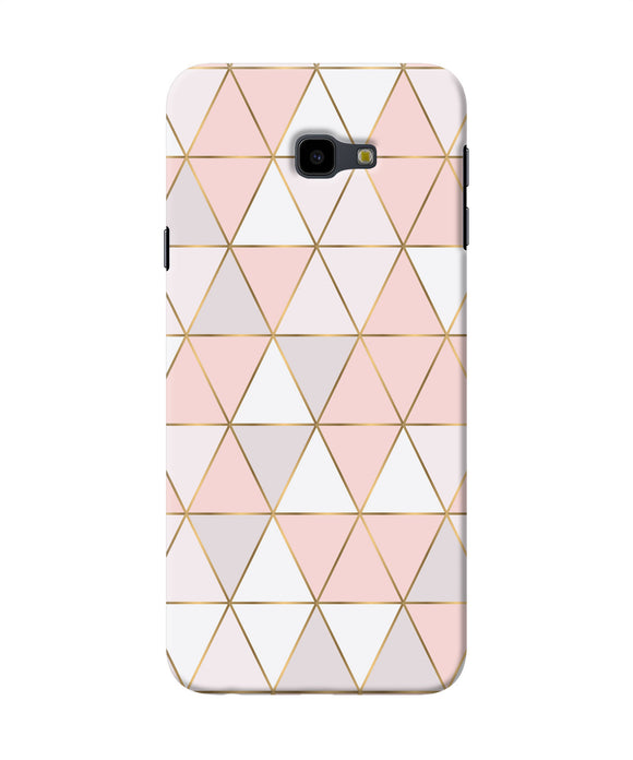 Abstract Pink Triangle Pattern Samsung J4 Plus Back Cover