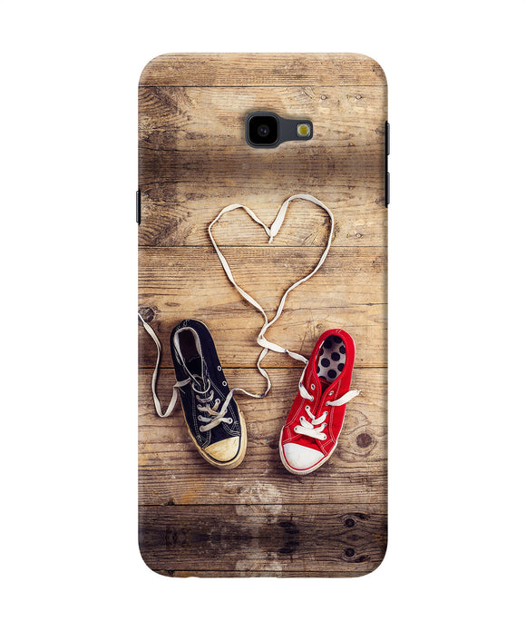 Shoelace Heart Samsung J4 Plus Back Cover