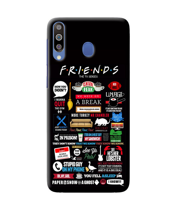 Friends Samsung M30 / A40s Back Cover
