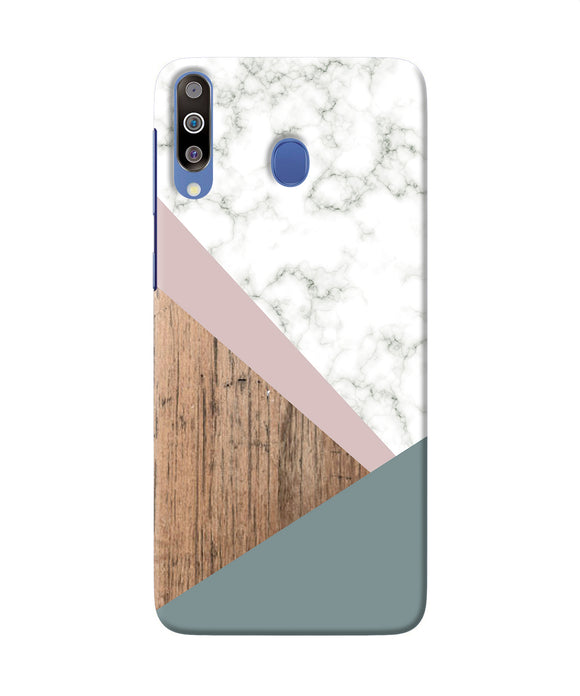 Marble Wood Abstract Samsung M30 Back Cover