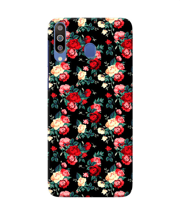 Rose Pattern Samsung M30 Back Cover