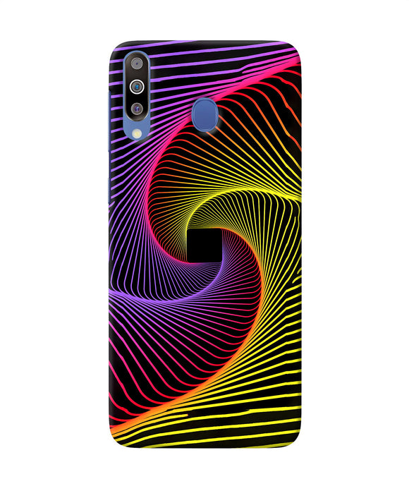 Colorful Strings Samsung M30/A40s Back Cover