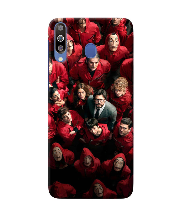 Money Heist Professor with Hostages Samsung M30/A40s Back Cover