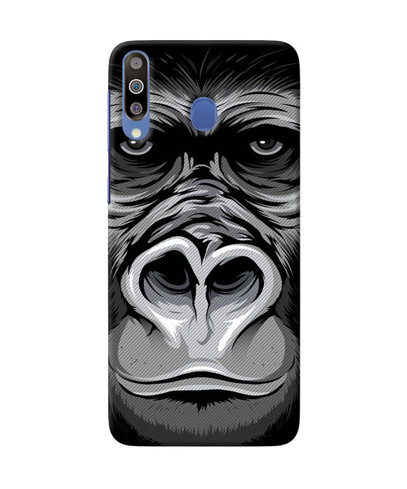 Black Chimpanzee Samsung M30 Back Cover